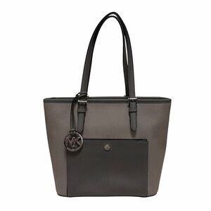 Michael Kors Gray Crosshatching Handbag